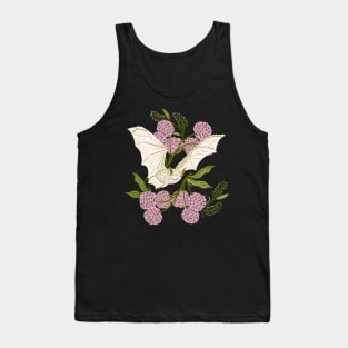 White Bat Tank Top